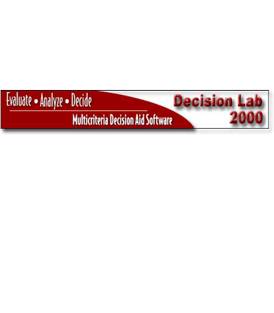 Decision Lab 2000 多重分析決策軟體