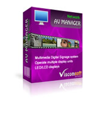 AV Manager Digital Signage Network  數位電子看板軟體