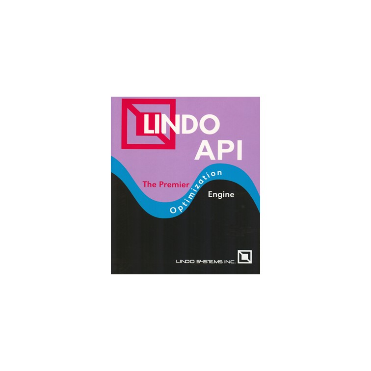 LINDO API 13最適化數學程式軟體