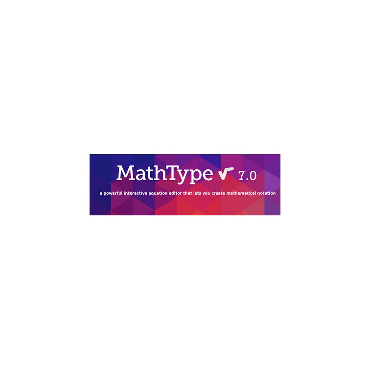 MathType 7 數學符號編輯軟體