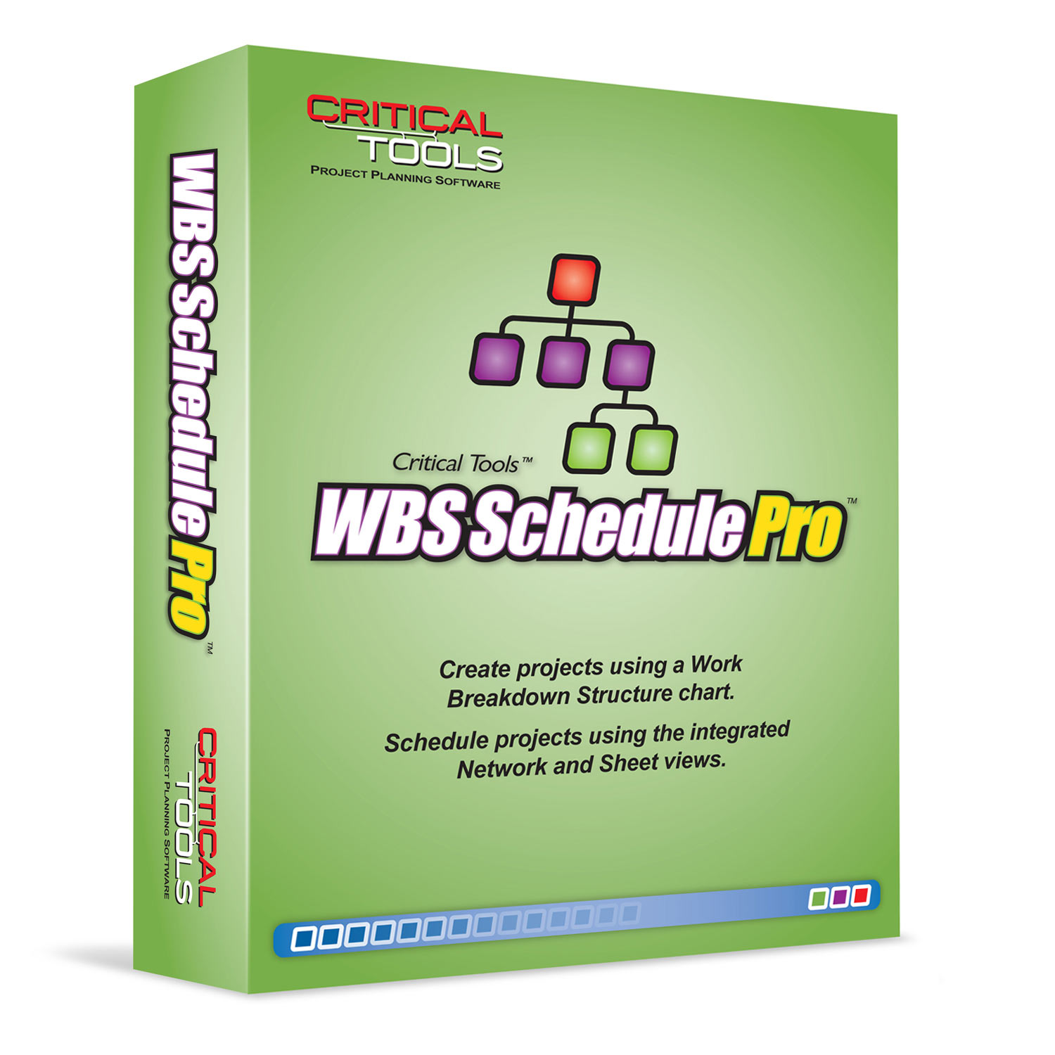 WBS Schedule Pro 圖表程式流程圖製作軟體